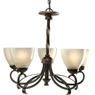 Progress Lighting P4426 108 5 Light Nocera Chandelier, Oil Rubbed Bronze    