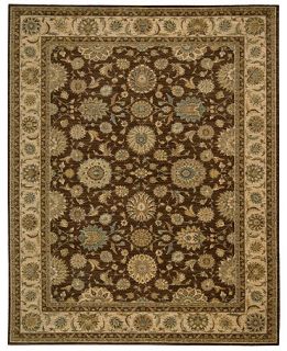 MANUFACTURERS CLOSEOUT! Nourison Area Rug, Persian Legacy Collection PL05 Brown 56 x 83   Rugs
