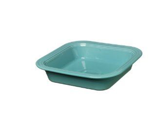 Fiesta 962 107 Square Baking Dish, 9 Inch by 9 Inch, Turquoise: Kitchen & Dining
