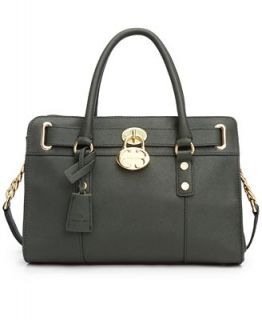 Emma Fox Mayfield Leather Satchel   Handbags & Accessories