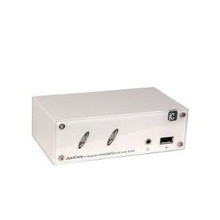 JustCom JC 102MAC 2 Port USB KVM Switch w/Audio, USB 2.0 Hub & Cable Set: Computers & Accessories