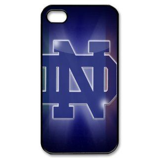 Personalized Notre Dame Fighting Irish Hard Case for Apple iphone 4/4s case BB102: Cell Phones & Accessories