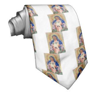 Virgin Mary   Our Lady (Señora) of Guadalupe Necktie