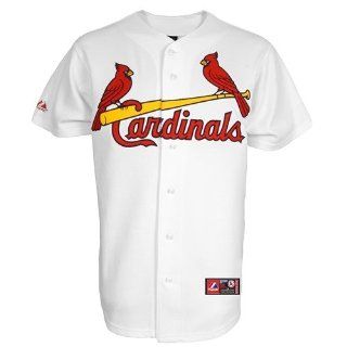 MLB Ozzie Smith St. Louis Cardinals #1 Majestic Cooperstown Collection Throwback Jersey   White : Sports Fan Jerseys : Sports & Outdoors