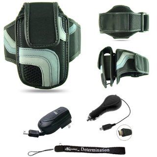 Black Adjustable + Includes a Retractable Car Charger and a Retractable Home Charger: Cell Phones & Accessories