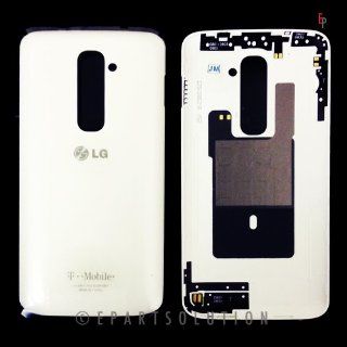 ePartSolution LG Optimus G2 D800 D801 D802 T Mobile LOGO White Rear Back Cover Battery Door Housing Replacement Part USA Seller: Cell Phones & Accessories