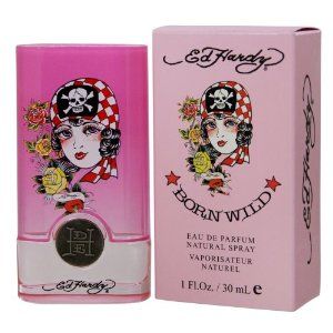 Ed Hardy Born Wild Eau De Parfum Spray for Women, 1 Ounce : Ed Hardy Perfume Born Wild : Beauty