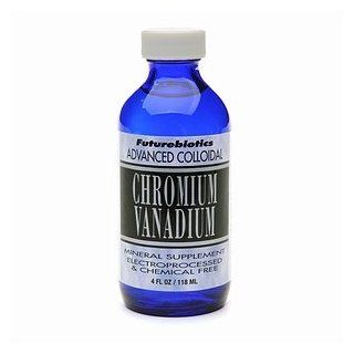Futurebiotics Advanced Colloidal Chromium Vanadium Liquid 4 fl oz (118 ml) Health & Personal Care