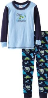 Gerber Boys 2 7 2 Piece Cotton Pajama, Dino, 4T: Clothing