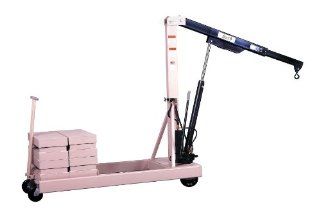Power Floor Crane, Counterweight, 2000 lb.: Home Improvement