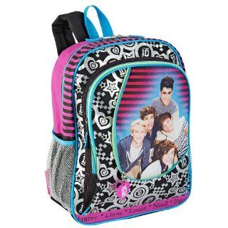 One Direction Zip That 16 inch Backpack   Multicolored: Toys & Games
