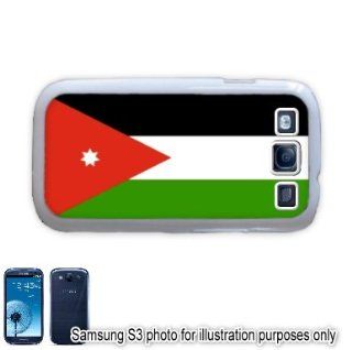 Jordan Flag Samsung Galaxy S3 i9300 Case Cover Skin White: Cell Phones & Accessories