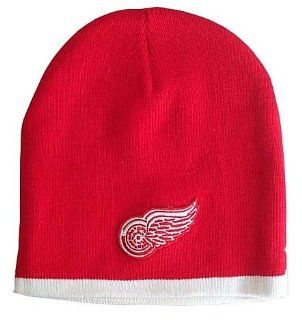 Detroit Red Wings Knit Cap : Sports Fan Beanies : Sports & Outdoors
