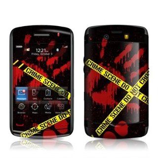 Crime Scene Design Protective Skin Decal Sticker for BlackBerry Storm 2 9550 Cell Phone: Cell Phones & Accessories