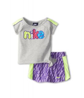 Nike Kids Nike Printed Scooter Set Girls Sets (Purple)