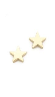 Jennifer Meyer Jewelry Mini Star Stud Earrings