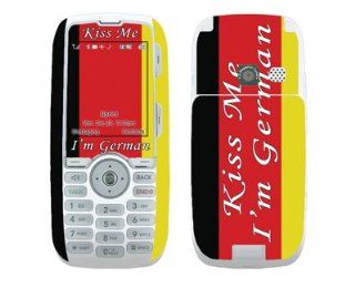 System Skins "Kiss Me German" Skin Decal for LG Rumor LX260 Cell Phone   Includes FREE Wallpaper!: Cell Phones & Accessories
