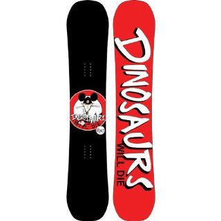 Dinosaurs Will Die Rat Reverse Camber Snowboard : 153cm : Sports & Outdoors