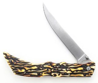 Uncle Henry 169UH Lockback Folding Fillet Knife with Nylon Sheath : Fishing Knives : Sports & Outdoors