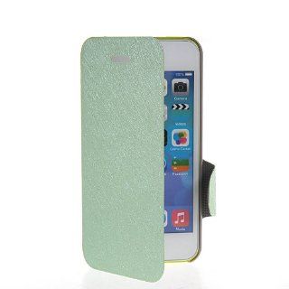 MOONCASE Slim Flip Wallet Card Pouch Stand Leather Shell Case Cover For Apple iPhone 5C Green: Cell Phones & Accessories