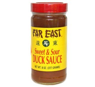 Far East Sweet and Sour Duck Sauce 227g/8oz : Plum Sauces : Grocery & Gourmet Food