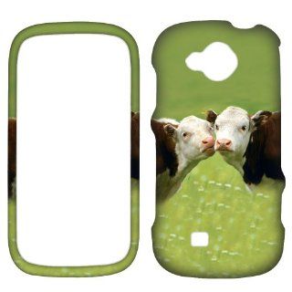 Kiss Cow Love Snap on Design Case Hard Case Skin Cover Faceplate for Samsung: Cell Phones & Accessories