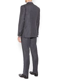 Formal Flannel Suit Grey
