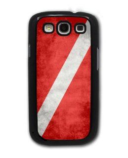 Scuba Diver Down Flag   Samsung Galaxy S3 Cover, Cell Phone Case   Black: Cell Phones & Accessories