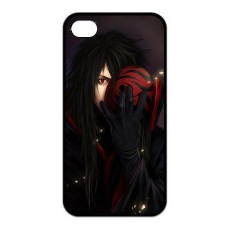 Panbox Japanese Anime Naruto Shippuden Akatsuki Black TPU iPhone 4/4s Case  Cool Protective Cover for Apple iPhone   Custom DIY Cell Phones & Accessories