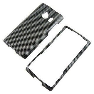 Carbon Fiber Look Protector Case for Huawei Ascend Q M660: Cell Phones & Accessories