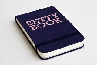 organic flipback notebook by betty & betts