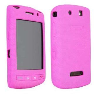 Case Mate Smart Skin Silicone case for BlackBerry 9500, 9530 Storm   Pink: Cell Phones & Accessories