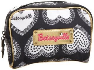 Betseyville B My Sweetheart Large Cosmetic Bag,Black,one size: Shoes