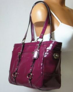 Coach Patent Gallery Tote Handbag 10380 Orchid Berry: Coach Tote Bag: Shoes