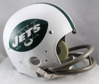 NFL New York Jets TK Suspension 65 77 Helmet : Sports Related Collectible Full Sized Helmets : Sports & Outdoors