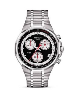 Tissot PRX Men's Black Chronograph Classic Watch, 40mm's