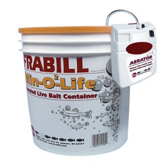 Frabill Min O2 Life Aerated Bucket 2 gallon 410189