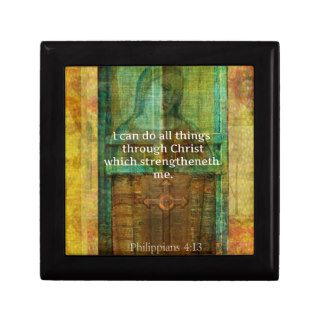 I can do all things through Christ BIBLE VERSE Gift Boxes