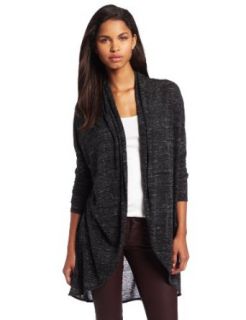 Michael Stars Women's Williamsburg Knit Cocoon Cardigan, Black, One Size at  Womens Clothing store: Cardigan Sweaters