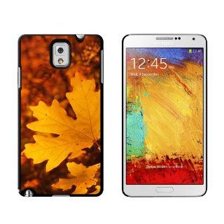 Gold Orange Leaves   Fall Autumn Colors   Snap On Hard Protective Case for Samsung Galaxy Note III 3: Cell Phones & Accessories