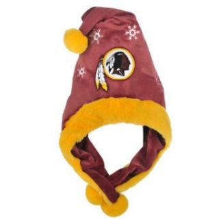 NFL Washington Redskins Thematic Santa Hat  Sports Fan Novelty Headwear  Clothing
