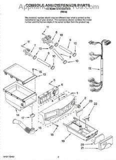 Whirlpool Part Number 34001151: VALVE, INLET (COLD WATER)   Appliance Replacement Parts