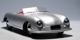 Porsche 356 Number 1 Silver 1/18 Autoart: Toys & Games