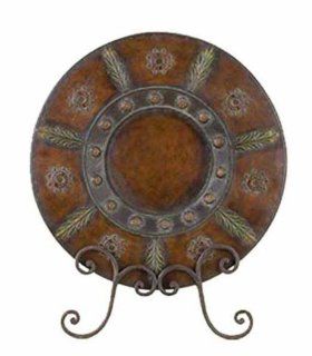 Shop Handcrafted Chinese Metal Plate with Table Stand at the  Furniture Store