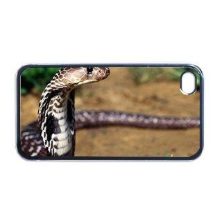 Snake cobra Apple RUBBER iPhone 5 Case / Cover Verizon or At&T Phone Great Gift Idea: Cell Phones & Accessories