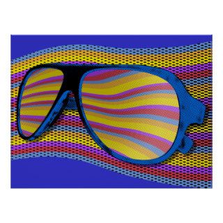 Psychedelic Shades Posters