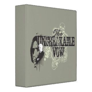 The Unbreakable Vow Vinyl Binder
