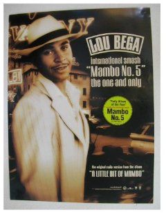 Lou Bega Poster Mambo Number 5 No. : Prints : Everything Else
