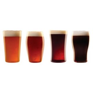Luigi Bormioli Assorted Beer Glasses Set of 4  