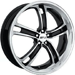 MSR 87 20 Super Finish Black Wheel / Rim 5x115 with a 40mm Offset and a 72.64 Hub Bore. Partnumber 8722715 Automotive